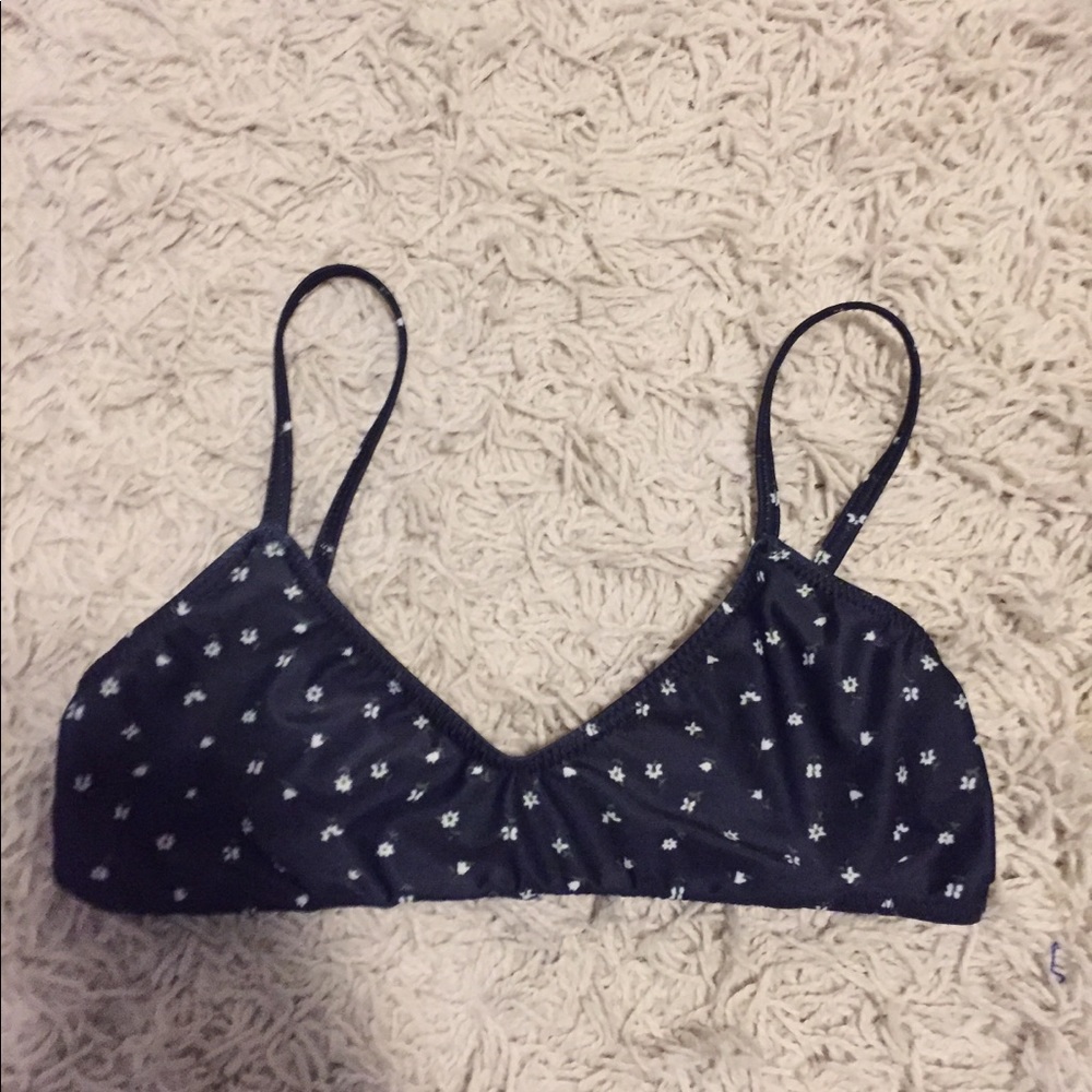 Mandalynn high waisted bathing suit in navy